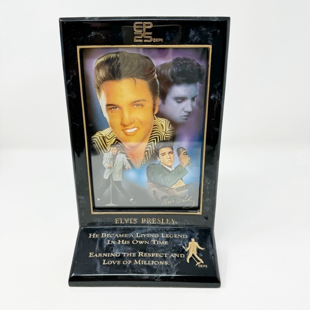Bradford Exchange Forever Elvis by Glen Green A2087 25th Anniversary Memorial